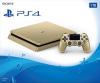 PlayStation 4 Slim 1TB Gold Console Box Art Front